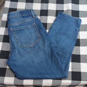 Abercrombie & Fitch High-Rise Blue Jeans
